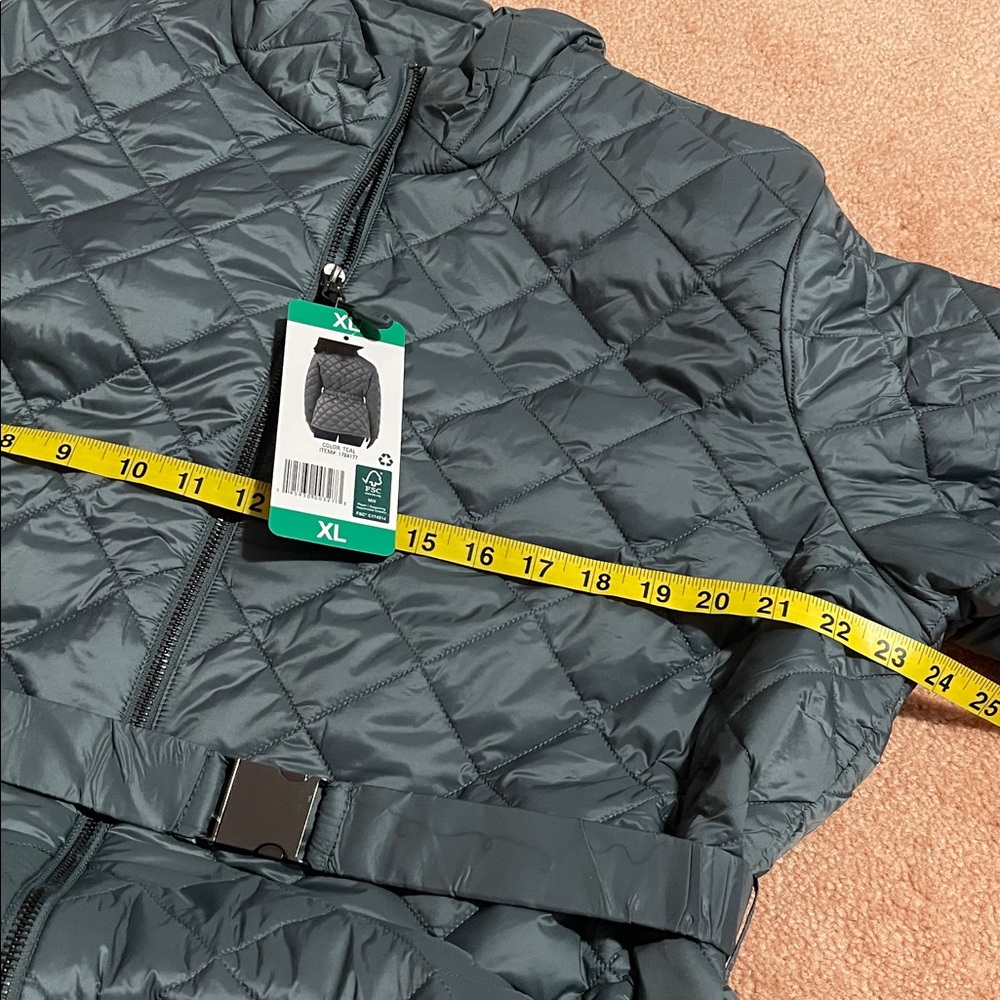 32 Degrees blue/green  Quilted Puffer Jacket - Picture 15 of 16